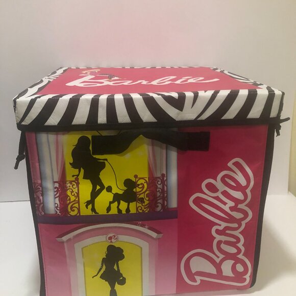 Barbie Doll cloths Case Pink Multicolor - Picture 2 of 7